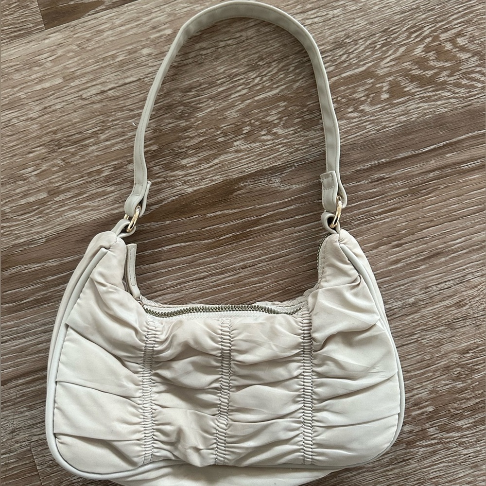 Forever 21 beige shoulder bag